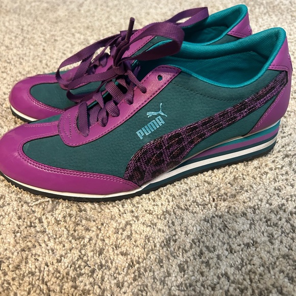 Puma Shoes - Puma Purple Teal Women's Sneakers
